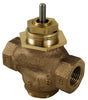 VB-7223-0-4-06 | Venta, Globe Valve, 3/4 in, 2-way, straight threaded NPT, stem up closed, brass trim, 7.5 Cv | SCHNEIDER ELECTRIC