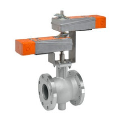 Belimo B6400VB-350+2*EFX24-MFT VBall Valve | 4" | 2 Way | 350 Cv | w/ Spring Return | 24V | MFT | Midwest Supply Us