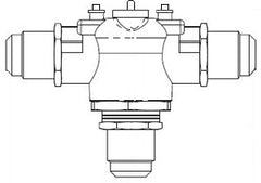 Schneider Electric (Erie) VT3253 1/2"EXT.FL. 4.0cv 3way VlvBody | Midwest Supply Us