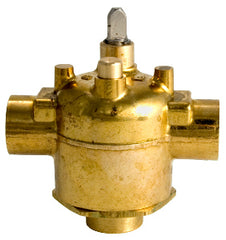 Schneider Electric (Erie) VS3312 VB: 3/4 in, 3W Mix/Div, Zone, SWT, BR, 3 cv, Erie PopTop, Steam | Midwest Supply Us