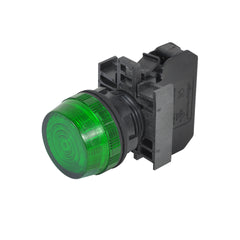 C3 Controls W22PL-MVDLW-WNLR W22PL-MVDLW-WNLR - W22 Pilot Light, Standard Non-Relampable Multi-Voltage Light Unit, LED WE, Red Flat Lens | Midwest Supply Us