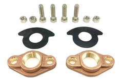Everflow WMFT200K-NL 2" IPS Water Meter Flange Kit (2 Flanges With Nuts, Bolts and Gaskets | Midwest Supply Us