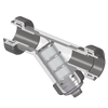 YS2AP8-005CL | 1/2 PVC CL TRUE UNION WYE STRAINER SOCKET EPDM P8MSH | (PG:103) Spears