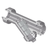 YS3BC8-007C | 3/4 CPVC TRUE UNION WYE STRAINER FPT FKM C8 MESH | (PG:104) Spears
