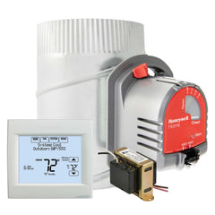 Resideo YTH8321WF1036 FRESH AIR VENTILATION KIT. INCLUDES NEW Wi-FI VISIONPRO WITH VENTILATION CONTROL, EARD6TZ TRUEZONE DAMPER AND TRANSFORMER | Midwest Supply Us