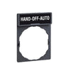 ZBY2387 | PLATE, SWITCH HAND OFF AUTO | Schneider Electric (Square D)