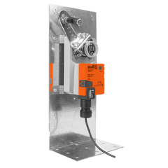 Belimo ZG-104 Universal right angle bracket (13-5/8" H x 7-1/2" W x 4" base). | Midwest Supply Us
