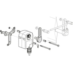 Belimo ZG-TF2 TF crankarm adaptor kit (T bracket included). | Midwest Supply Us