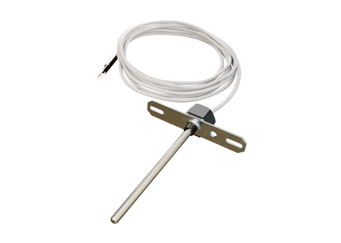 ACI A/CP-DO-4"-6'CL2P 10K ohm Type II | Duct Temperature Sensor | Sensor Length: 4 inch | Included Wire Length: 6 feet | CL2P | Midwest Supply Us