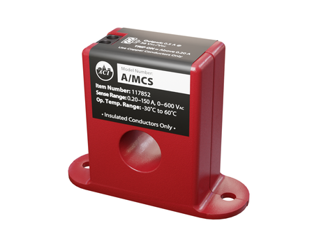 ACI A/MCS Current Switch (Solid Core) | N/O 0-150A | Fixed Trip Point: < 0.20A | Midwest Supply Us