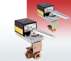 Neptronic SBD0480XS1TT020 2 WAY Industrial Ball Valves | Reduced Port, NPT Female Bronze Body & Stainless Steel Ball | T series low voltage Actuators | 180 in.lb | 24V | ON/OFF | Floating | End Switch | Midwest Supply Us