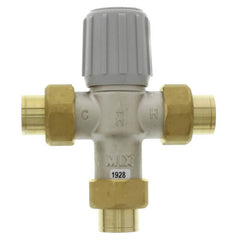 Resideo AM101-US-1LF AM-1 SERIES LEAD FREE MIXING VALVE, 3/4", 100-145F, UNION SWEAT. | Midwest Supply Us