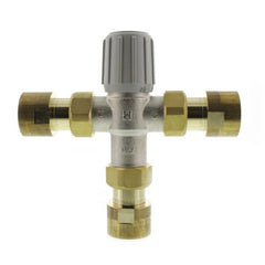 Resideo AM102-UT-1LF AM-1 SERIES LEAD FREE MIXING VALVE, 1", 100-145F, UNION THREADED | Midwest Supply Us