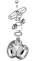 Spears TU3-ERK-007 3/4 EPDM TRUE UNION 2000 3-WAY BALL VALVE REPAIR KIT | Midwest Supply Us