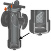 BS27S6-120C | 12 CPVC BASKET STRAINER SPG EPDM S6 MESH | (PG:297) Spears