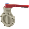 721321-060P | 6 GFPP BUTTERFLY VALVE BUNA W/GEAR OP | (PG:256) Spears