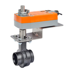 Belimo F650VIC+AFBUP-X1 Butterfly Valve | 2" | 2 Way | 115Cv | w/ Spring Return | 24 -240V | On/Off | Midwest Supply Us