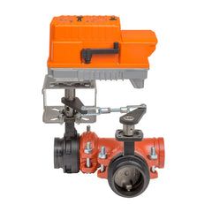 Belimo F7125VIC+PKRXUP-MFT-T Butterfly Valve | 5" | 3 Way | 1200 Cv | w/ Electronic Fail-Safe | 24 to 240V (UP) | MFT | NEMA 4XH | Midwest Supply Us