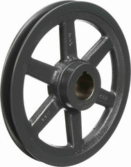 Browning BK34X1/2 3.55" 1Grv CI Sheave; 1/2"Bore | Midwest Supply Us