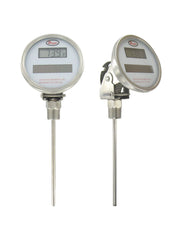 Dwyer Instruments DBTA3401 Digital solar-powered bimetal thermometer | range -58 to 302°F | 4" stem. | Midwest Supply Us