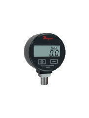 Dwyer Instruments DPGW-08 Digital pressure gage | range 0 to 100 psi | selectable engineering units: 100.0 psig | 7.03 kg/cm² | 6.89 bar | 203.6" Hg | 230.7 ft w.c. | 689 kPa | 1600 oz/in² | 2768" w.c. | 0.1 psi resolution. | Midwest Supply Us