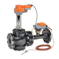 Belimo EV250S-127-250+EVX24-EV-L Energy Valve | 2.5" | 2 Way | 127 GPM | w/ Non-Spring | 24V | 2-10V | ANSI 250 | Midwest Supply Us