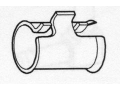 Johnson Controls F-1000-2 TUBING CLAMP 1/4"O.D. | Midwest Supply Us
