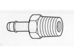 Johnson Controls F-200-35 ADAPTOR 3/8"BARB X 1/8"MPT | Midwest Supply Us