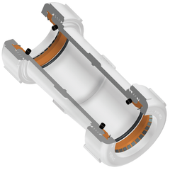 Spears S112-10 1 PVC GRIPLOC COMPRESSION COUPLING EPDM | Midwest Supply Us