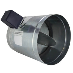 iO HVAC Controls D-09 Round 9" Zone Damper, 2 Wire, 24V, PC/SO | Midwest Supply Us