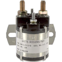 WHITE-RODGERS 124-317111 Solenoid SPDT 36 VDC Isolated Coil Continuous Duty Normally Open Continuous Contact Rating 100 Amps Inrush 400 Amps Normally Closed Continuous Contact Rating 50 Amps Inrush 100 Amps | Midwest Supply Us