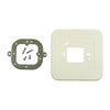50005625-001 | Premier White Cover Plate Assembly 4 3/4 in. (120 mm) x 4 3/4 in. (120 mm) For T | HONEYWELL RESIDENTIAL
