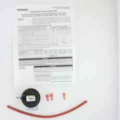 REZNOR 193810 Pressure Switch Kit For Comb Blwr - Rep.125133 | Midwest Supply Us