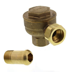 HOFFMAN 17C-1/2-A 1/2" 25 PSI Angle Trap 401536 | Midwest Supply Us