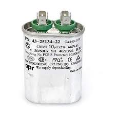 RHEEM 43-25134-22 Capacitor - 10/440 Single Oval | Midwest Supply Us