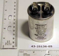 RHEEM 43-25136-05 Capacitor - 7.5/370 Single Round | Midwest Supply Us