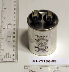 RHEEM 43-25136-08 Capacitor - 15/370 Single Round | Midwest Supply Us