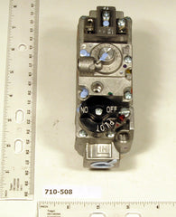 ROBERTSHAW 710-508 Millivolt 3/8" X 3/8" Low Profile Natural Gas Heating Valve 70000 BTU 7000MVRLC (Use With 2 Lead Thermopiles Only) | Midwest Supply Us