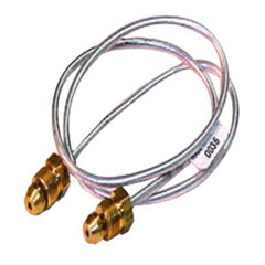 WEIL MCLEAN PARTS 560742860 Tube Alum 1/8" O.D. x22-3/4" W/Fittings Pilot Tubing With Compression Fittings 1/8" O.D. Aluminum X 22 3/4" Long | Midwest Supply Us