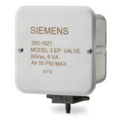 SIEMENS 2651022 EP265 3 Way Air Vlv 120vac60hz Junction Box Replaces 255-0450 & 134-1404 2650002 2651002 | Midwest Supply Us