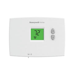 HONEYWELL RESIDENTIAL TH1100DH1004 24v Or 750mv Single Stage Pro 1000 Horizontal Mount Non Programmable Heat Only Digital Thermostat With Backlit Display Battery Powered Or Hardwired 40-90F | Midwest Supply Us