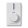 T4398B1029 | 120/208/240/277v DPST Diaphragm Electric Heat Thermostat In White Includes Thermometer Positive Off Range Stops & Locking Cover Screws 50-80F | HONEYWELL RESIDENTIAL