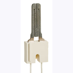 HONEYWELL RESIDENTIAL Q4100C9070 Silicon Carbide Igniter Leadwire Length: 5.688" Leadwire Temperature Rating: 200c/ 392f Electrical Connection: 1/4" Female Qc Terminals Ceramic Insulator: Standard with rib offset From left edge | Midwest Supply Us