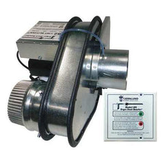 TJERNLUND LB2 120v Lint Blitzer Residential Dryer Duct Booster With 4" Outlet For Vertical & Horizontal Ducts 160 CFM Replaces DE160 & LB1 | Midwest Supply Us