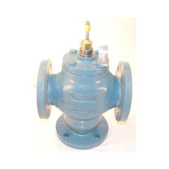 NOR'EAST CONTROLS V5013C1001 2-1/2" Flanged 3 Way Divert Valve 63 Cv 3/4" Stroke | Midwest Supply Us