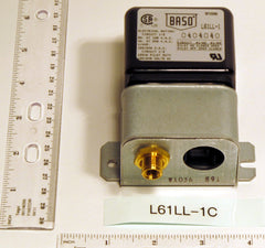 BASO GAS PRODUCTS L61LL-1C Pilot Switch SPDT Auto Reset W/O 100% Shutoff Natural Gas Only | Midwest Supply Us
