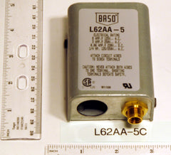 BASO GAS PRODUCTS L62AA-5C SPST Pilot Switch Manual Reset Non 100% Shut-Off | Midwest Supply Us