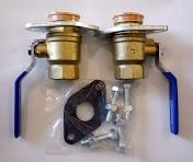 GRUNDFOS 96806131 1" Bronze Flange Isolation Valve Set (threaded) Replaces 519756 591204 | Midwest Supply Us