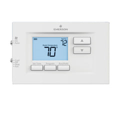 WHITE-RODGERS 1F75H-21NP 24V 70 Series 3.0" Display Heat Pump (2H/1C) with Dual Fuel Option. Non-Prog Digital Thermostat: Backlit Display System Switch-Heat Off Cool Aux/Emer Fan Switch-Auto On Temp Limits Power-Battery | Midwest Supply Us