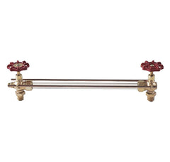 CONBRACO 2010400 1/2" Rgh Brs W.G. W/std Glass (5/8" X 12") & Rod Gauge Glass Set | Midwest Supply Us